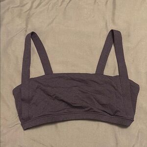 Black Bikini Top Keyhole Cutout